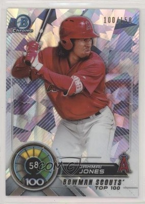 2018 Bowman Scouts' Top 100 Atomic Refractor 100/150 Jahmai Jones #BTP-58 2r8