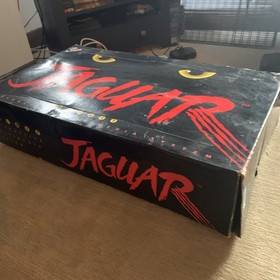 Atari Jaguar Console Boxed with no game. Owned and signed by Daryl Still 
