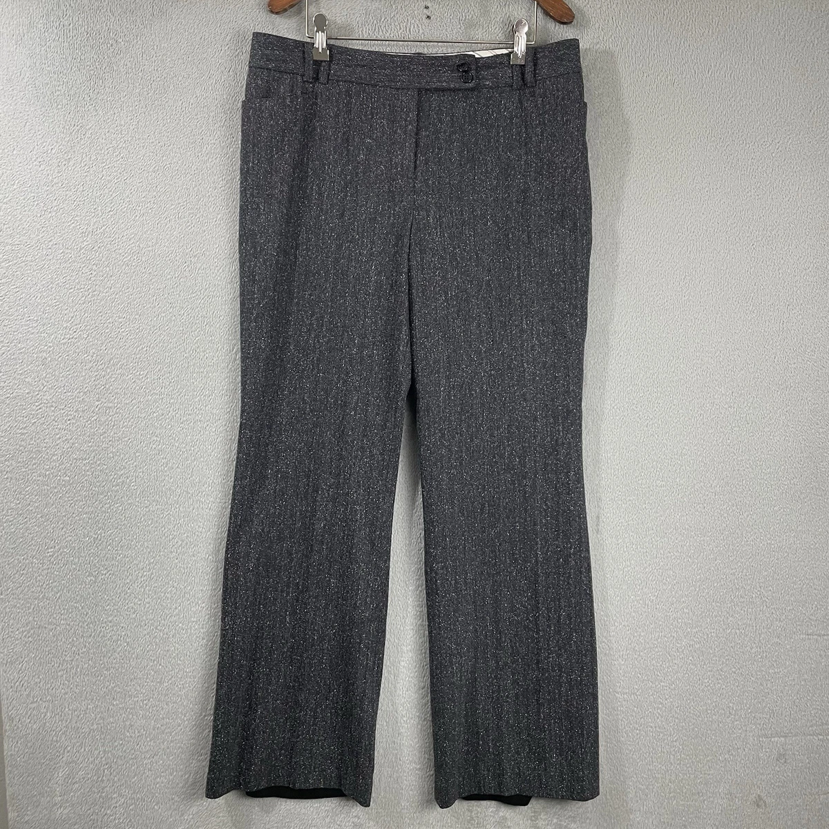 Flared Wool Gray Pants for Women for sale | eBay