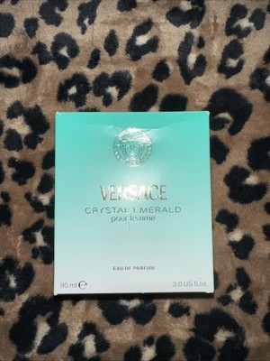 Open Box Versace Crystal Emerald Eau De Parfum Spray 3.0 Oz For Women