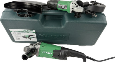 HIKOKI 600W 125 mm G13STA + G23ST und 2.000W 230 mm Winkelschleifer Koffer Set