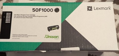 Lexmark 50F1000 (501) Black Toner Cartridge
