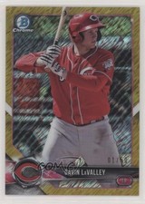 2018 Bowman Chrome Prospects Gold Shimmer Refractor 1/50 Gavin LaValley 0b0