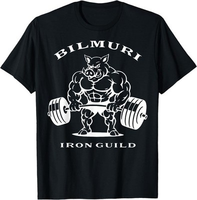 Pig bilmurI Iron Guild Gym T-Shirt, Unisex Gildan 5000 T-Shirt