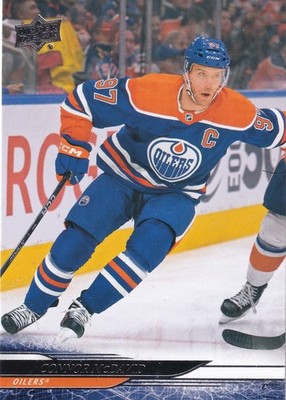 CONNOR McDAVID   24-25  UPPER DECK SERIES 1   BASE CARD  # 74