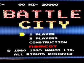 Battle City W/Box Manual Famicom FC NES Rare Retro Good Used Game NTSC-J Japan
