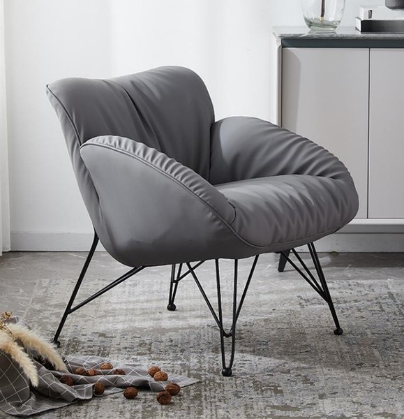 Design Sessel Textil Luxus Couch 1 Sitzer Sofa Relax Lounge Club Polster-image