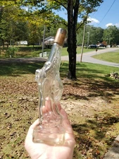 Vintage Mennen Skin Bracer After Shave 5oz Antique Flintlock "Pistol" Bottle