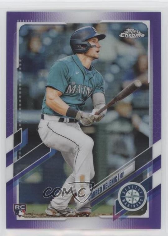 2021 Topps Chrome Update Target Purple Refractor Jarred Kelenic #USC20 x1g