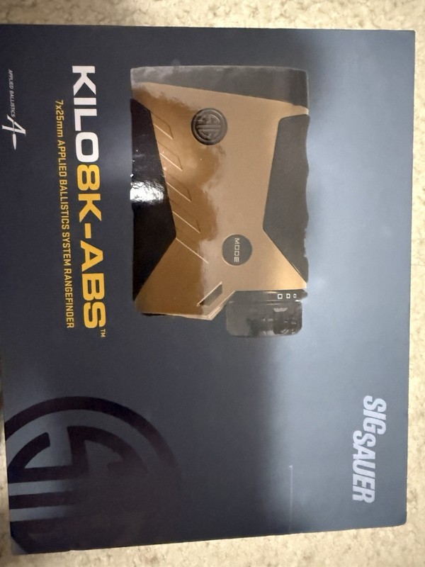 Sig Sauer KILO8K ABS 7x25mm Laser Applied Ballistics Rangefinder
