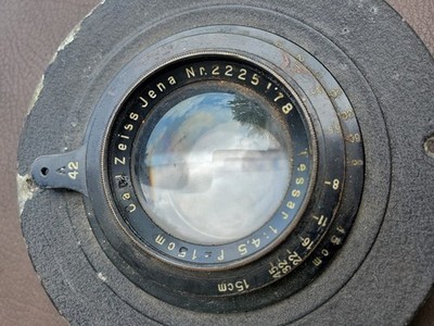 Carl Zeiss Jena Nr.22251278 Tessar 1:4,5 15cm