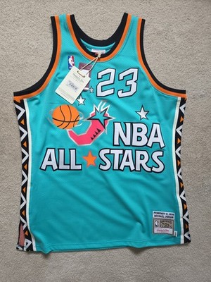 100% Authentic Michael Jordan Mitchell Ness 1996 All Star Game Jersey 48 XL **