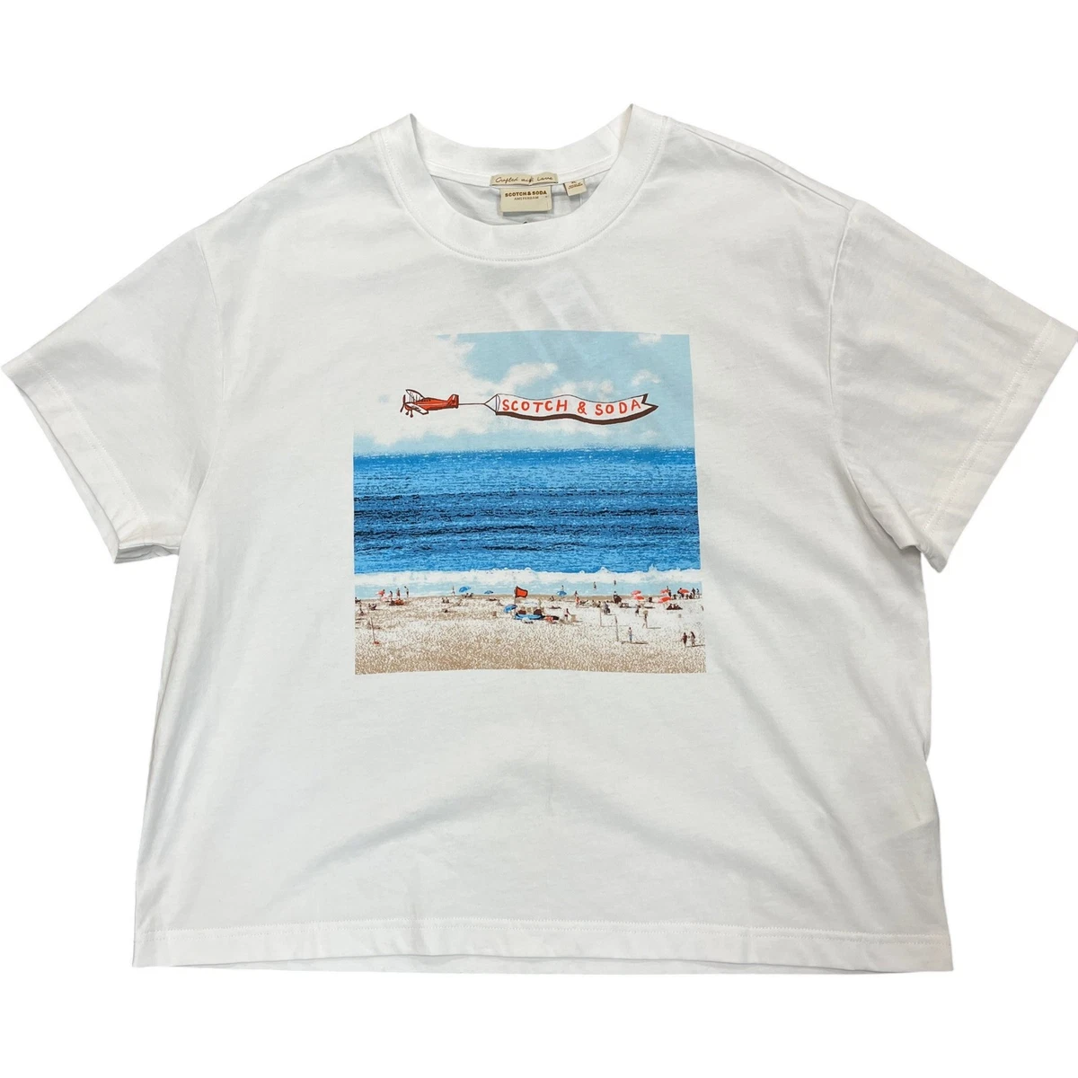 Scotch & Soda Embroidered Top Dames