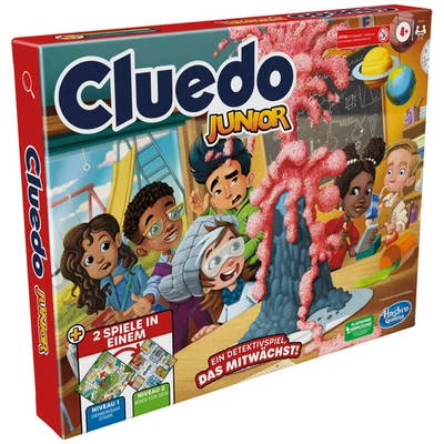 Cluedo Junior (DE) Brettspiel Kinderspiel Ein Detektivspiel - Bild 1 von 4