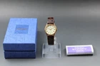 Vintage 1991 [N MINT]  Seiko Dolce 5E31-6040 Gold Roman Quartz Men’s Watch