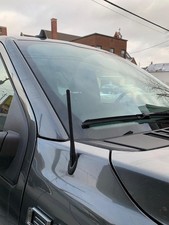 Universal 7 Car Short Radio Stubby Antenna Replacement Amfm Mast Aluminum