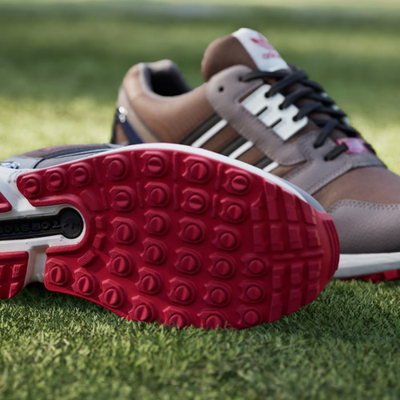 NEW MENS ADIDAS ZX 8000 GTX GORE-TEX SPIKELESS GOLF JP5258 BROWN
