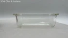 Pyrex Clear Glass Loaf Pan 213 1.5 QT Vintage Baking Dish