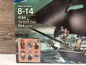 LEGO Pirates Of The Caribbean The Black Pearl Genuine 4184 In 2011 New Retired