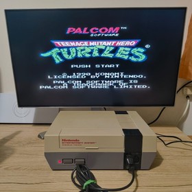 TEENAGE MUTANT HERO TURTLES - PAL B FRA - NINTENDO NES - USATO TESTATO