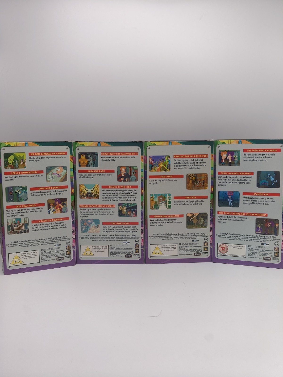 Futurama Seasons 4 VHS Box Set Fourth Season Collection image 4