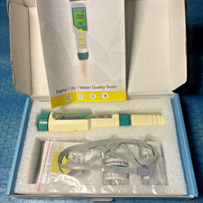Digital 7 in 1 Water Quality Tester Meter Pen LCD PH/TDS/EC/ORP/TEMP/SG/Salinity