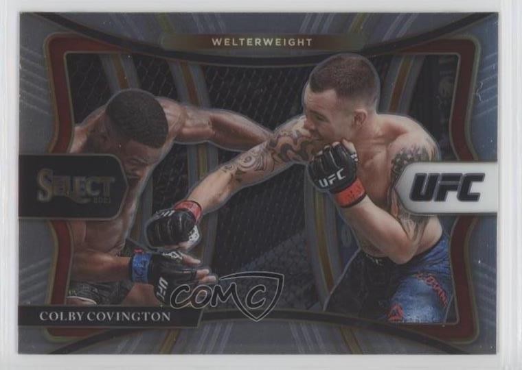 2021 Panini Select UFC Premier Level Colby Covington #197 0i21