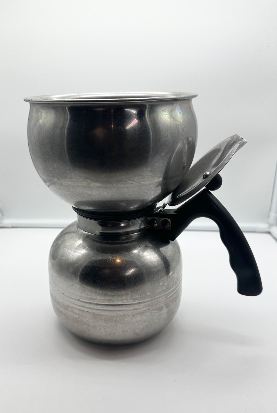 Vintage Nicro Vacuum Siphon Coffee Maker Stainless Steel Complete Model 500