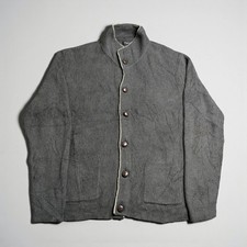 Vintage Nautica Ribbed Knit Cardigan High Neck Buttoned Preppy Heritage Size XL