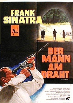 Frank Sinatra in DER MANN AM DRAHT Originalplakat EA von 1966