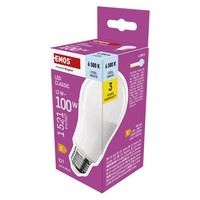 Emos Led Lampe A60 13W E27 100W Ersatz 1521Lm Kaltweiß 6500K 30000H Cri 80
