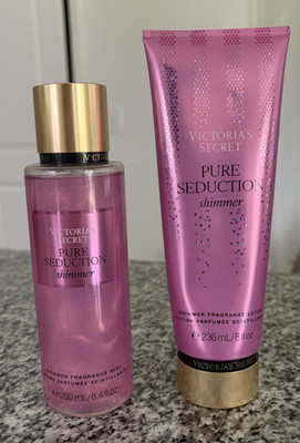 Victoria's Secret Pure Seduction Shimmer Mist & Lotion Set 8.4/8 fl oz