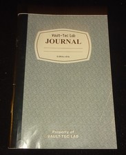 VAULT-TEC LAB JOURNAL Fallout Handbuch GUTER ZUSTAND
