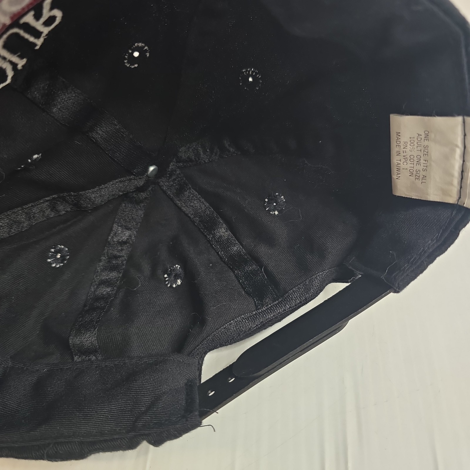 Your Basic Hat Black Unstructured Snapback Mens B… - image 9