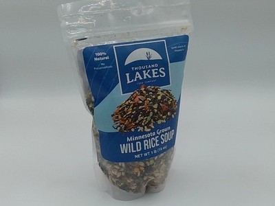 Minnesota Wild Rice Soup Mix With Vegetables - 1 Lb | 100% Natural