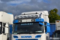 Bragan DachträGer Mit Leds + Amber Leuchte FüR Scania P G R 6 09+ Highline