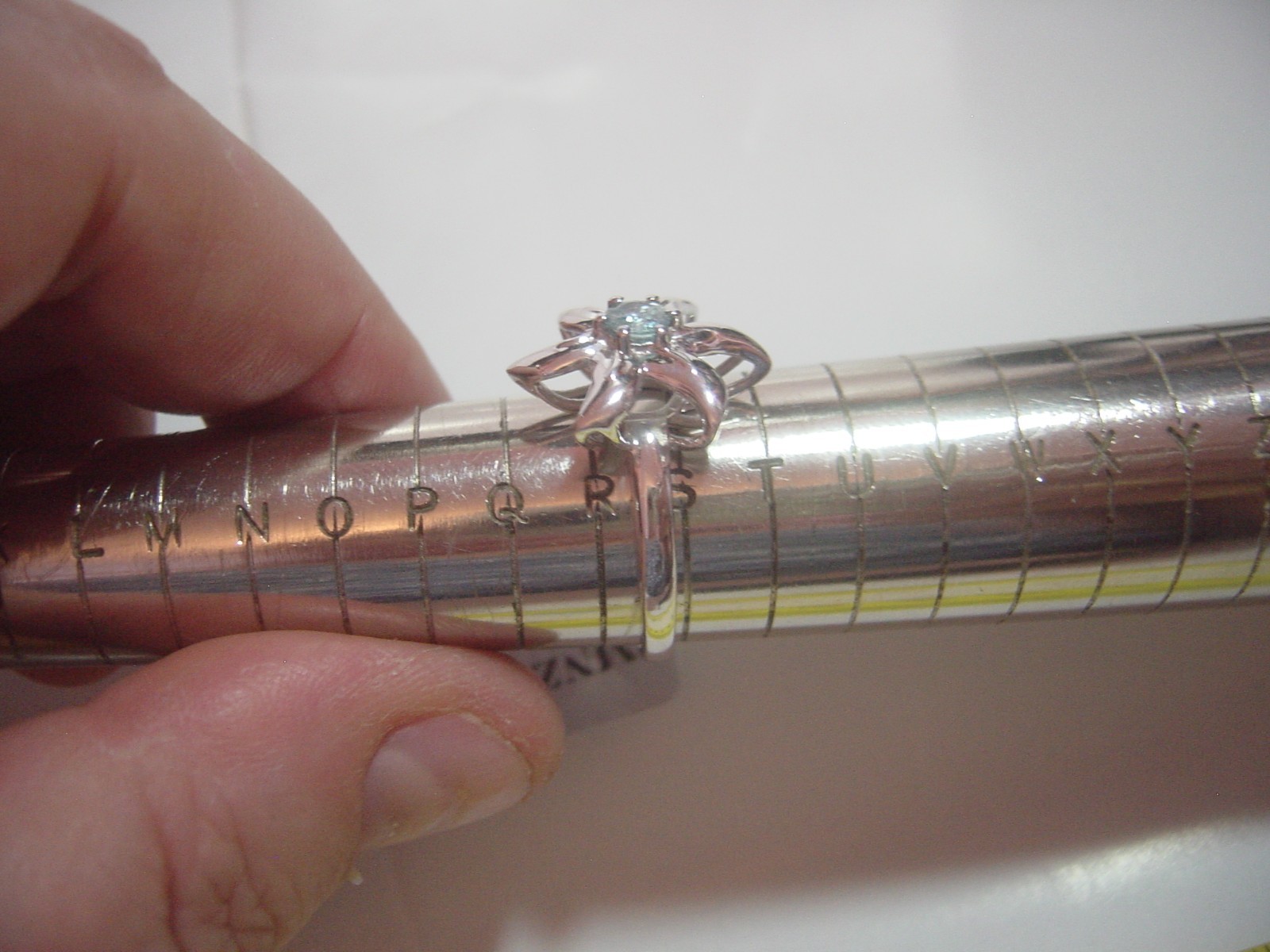 Solid Silver chunky large Ring-RARE SUPERB natura… - image 6