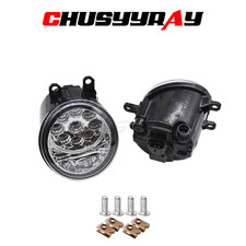 For 2009-2012 Toyota Matrix Clear Lens Pair Bumper Fog Light Front Driving Lamp