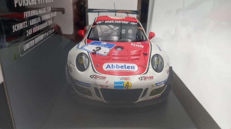 MIN153166003 Minichamps Porsche 911 GT3 R 24h Nurburgring 2016 1/18 - Immagine 2 di 4