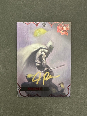 2023 Marvel Fleer Ultra Midnight Sons Moon Knight Auto by Jim Pavelec 27/100