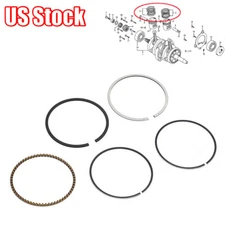 Piston Rings Kit Set For Honda XR100/R XL100 XL100S Rebel CMX250 CM200T CM185T