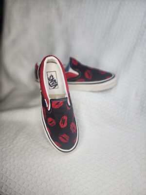 t*a様 新品 箱付き Vans Anaheim Slip On Hotlips Vans' Classics Get Covered in 