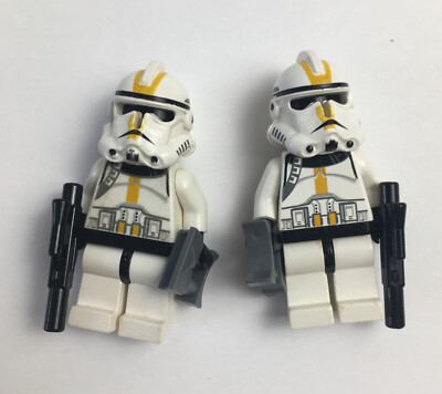 LEGO Star Wars Yellow Elite Clone Trooper Minifigures +