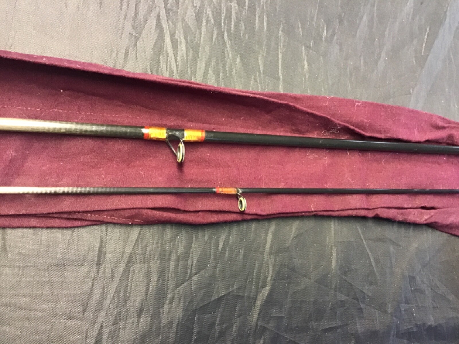 Vintage Fibatube Ltd (Hardy) 8ft 4/5 graphite carbon fibre fly fishing