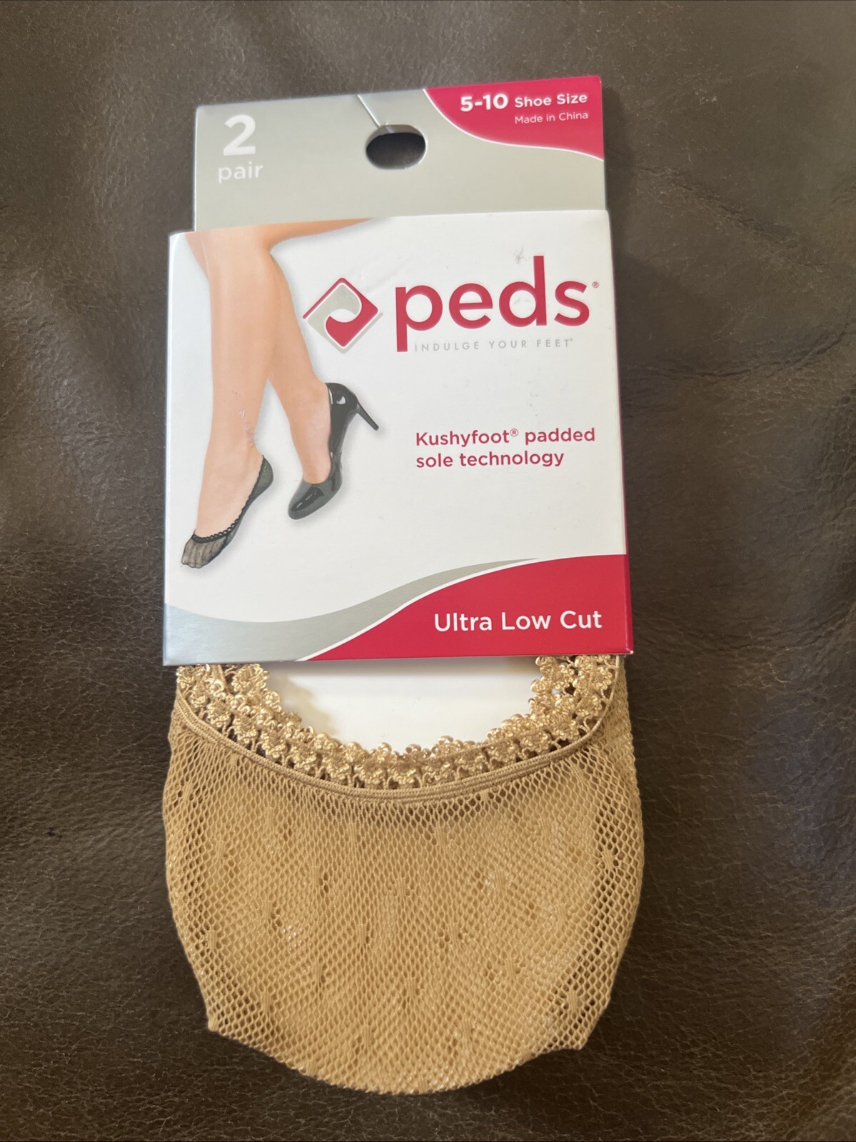 SAOLA Calze Peds Kushyfoot Suola Imbottita Tecnologia Taglio Ultra Basso Tan Nero 2 PAIA 5 10