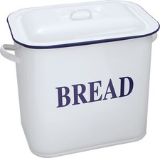 Falcon Traditional Enamel Oblong, round Bread Bin