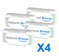 Odor Absorber & Deodorizer for Refrigerator & Freezer - 4 Pack -