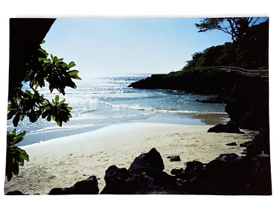Mauna Kea Beach Hotel Vintage 1980s Kauna'oa Bay Hawaii Original Photo (Kodak)