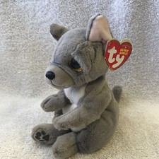 TY Beanie Baby - WILFRED the French Bulldog (6 inch) - MWMTs Stuffed Animal Toy