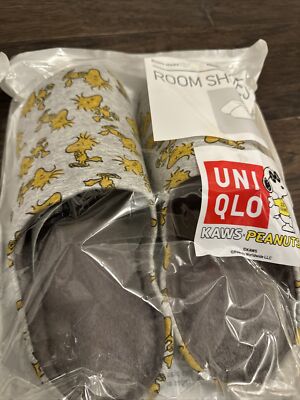 Kaws Uniqlo Room Shoes Snoopy Peanuts Collab Slippers